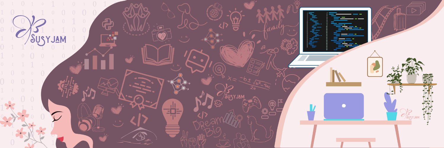 susyjam's profile banner image