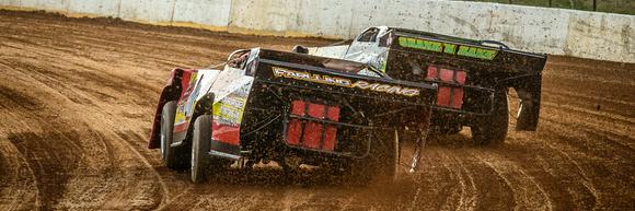 Bedford Speedway's banner