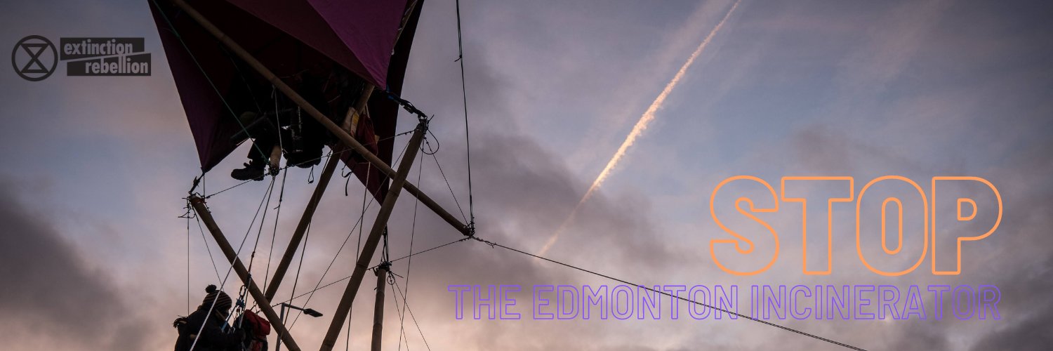 Extinction Rebellion Haringey's banner