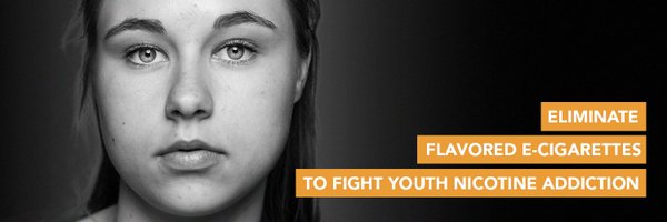 Protect Kids: Fight Flavored E-Cigarettes Profile Banner