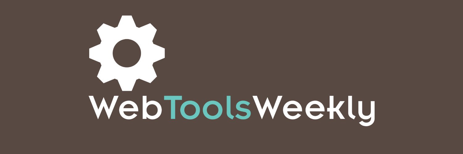 Web Tools Weekly banner