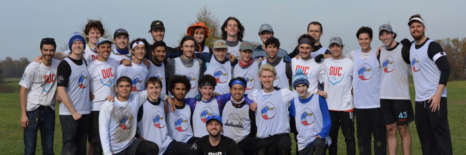 DePaul’s Open Ultimate Club banner