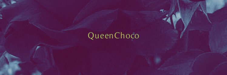 QueenChoco💙❤️ banner
