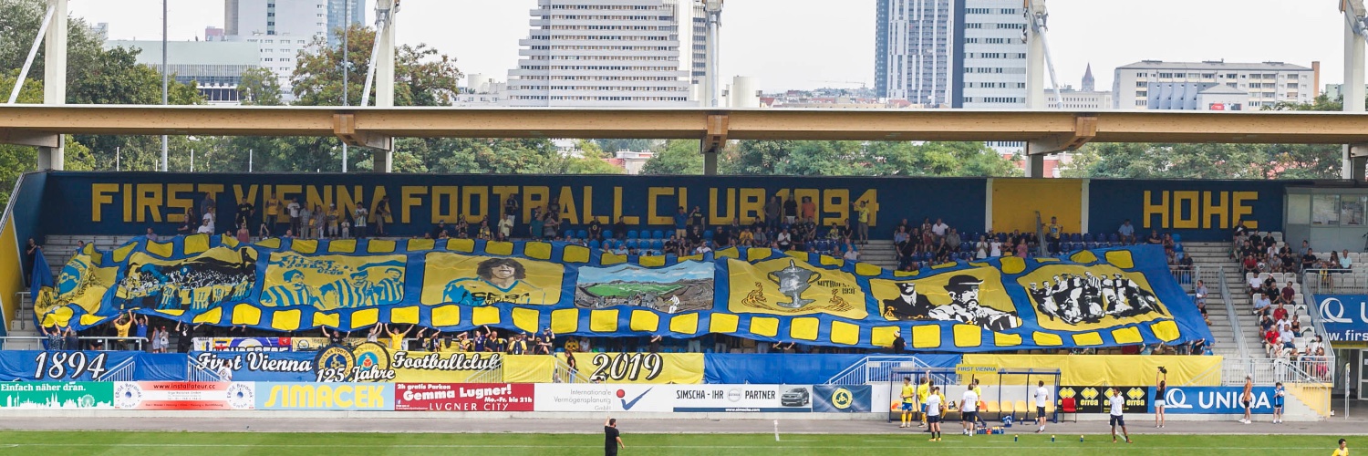 First Vienna FC 1894 banner