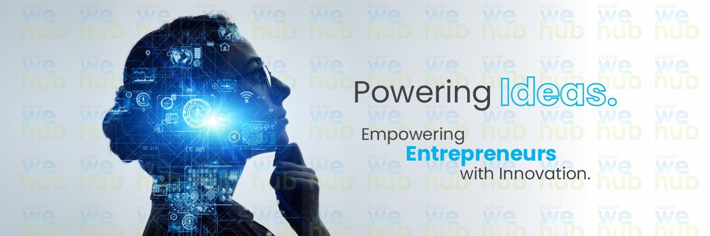 Atal Incubation Centre ALEAP We-Hub banner