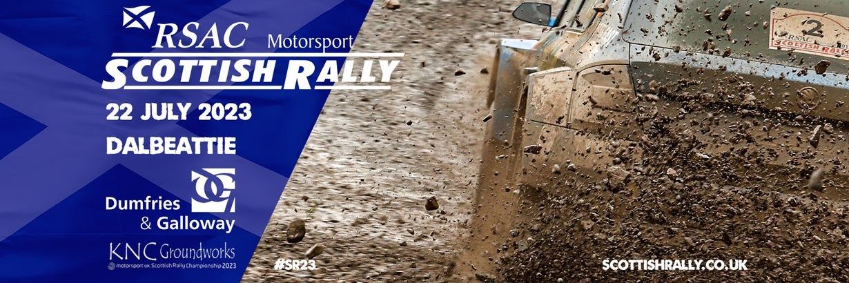 RSAC Scottish Rally banner