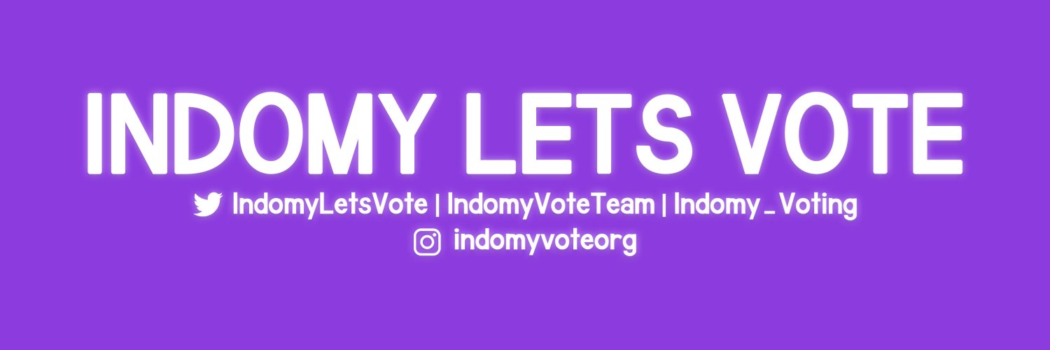 Indomy Lets Vote 🗳 banner