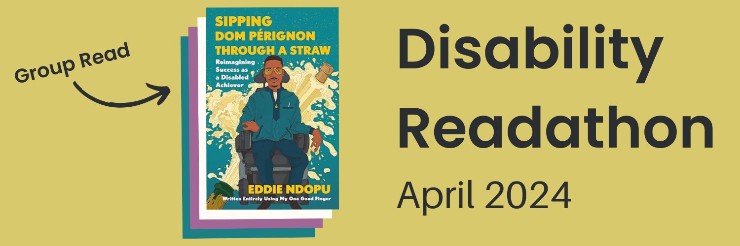 Disability Readathon | April 2024 banner