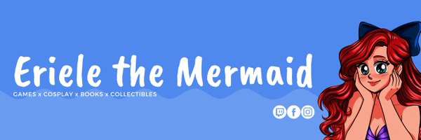 Eriele the Mermaid 💙 Profile Banner