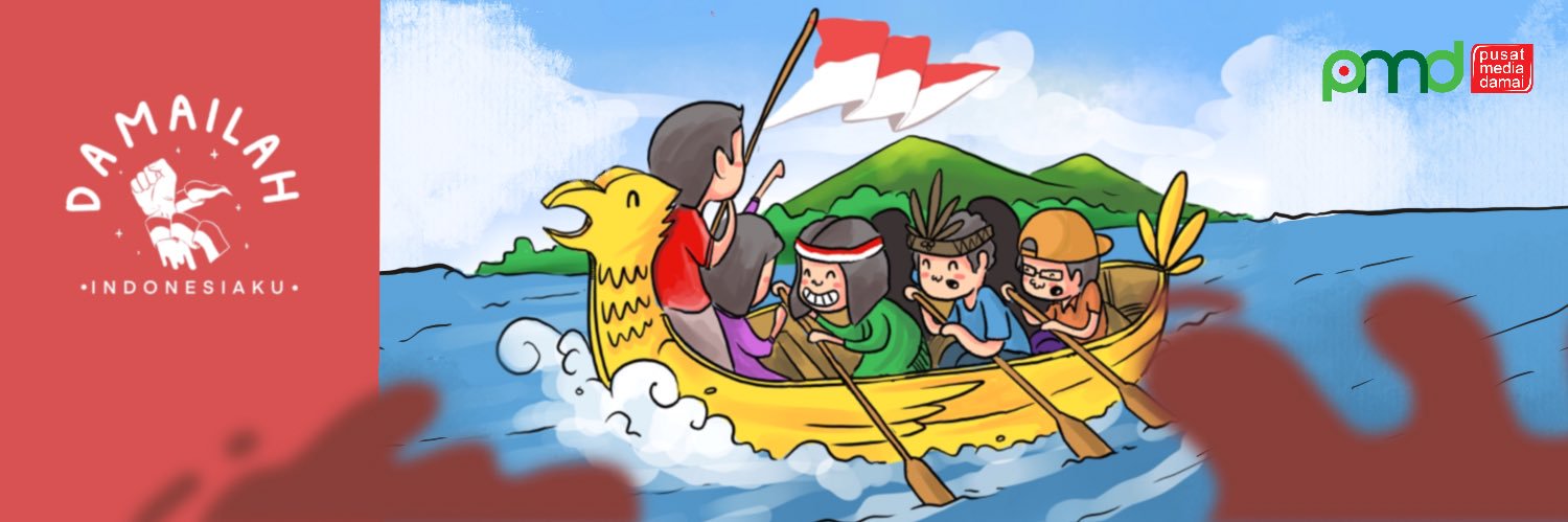 Damailah Indonesiaku banner