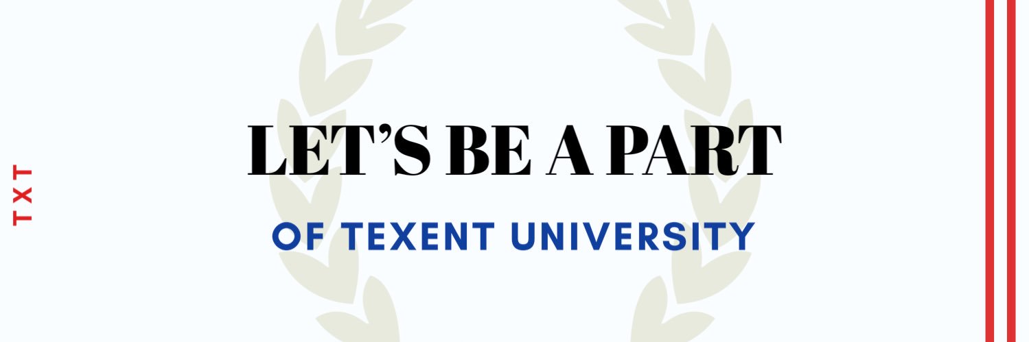 𝐓𝐄𝐗𝐓𝐄𝐍𝐓 𝐔𝐍𝐈𝐕𝐄𝐑𝐒𝐈𝐓𝐘 banner