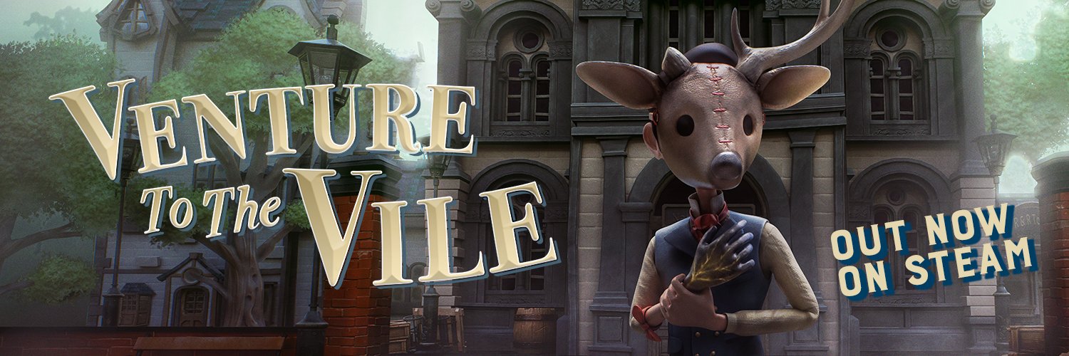 Venture to the Vile, OUT NOW on Steam And PS!'s banner