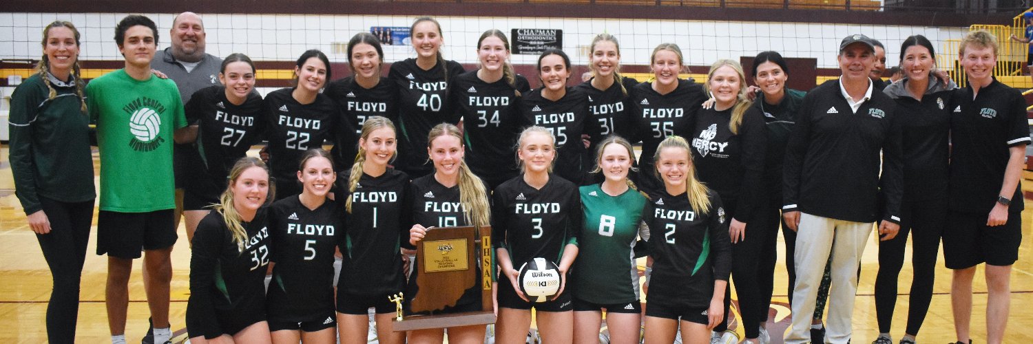 Floyd Central Women's Volleyball Profile Banner