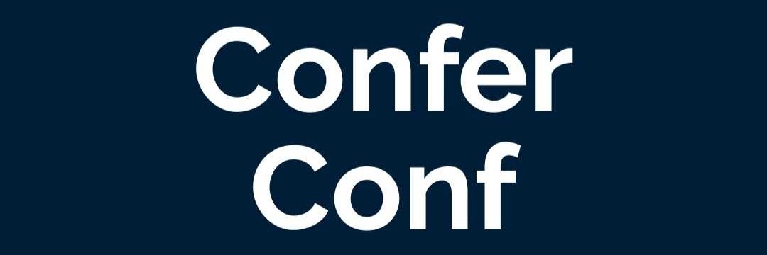 CONFER Conference banner