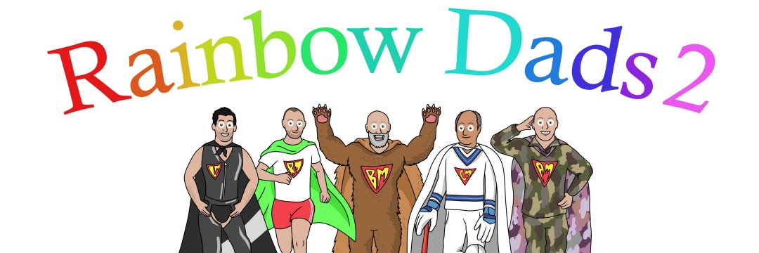 Rainbow Dads banner
