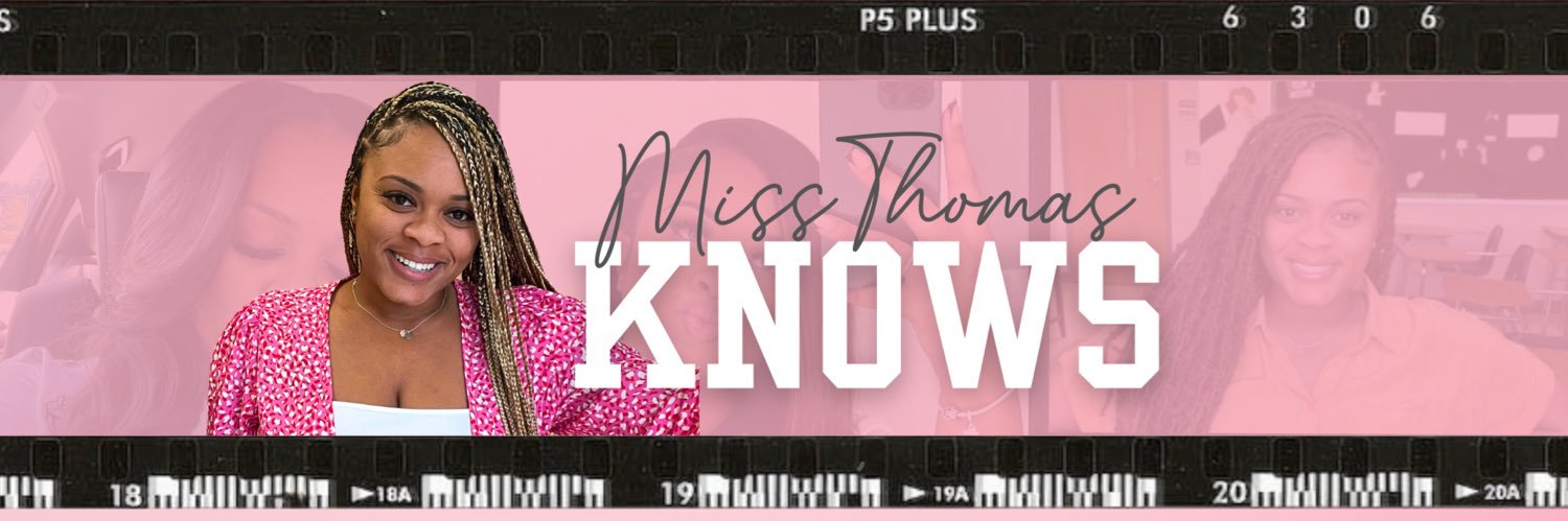 Miss Thomas banner