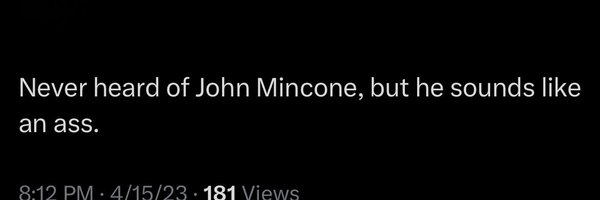 JMincone Profile Banner