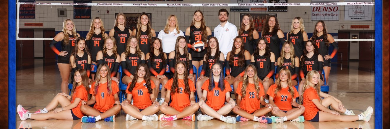 William Blount Volleyball banner