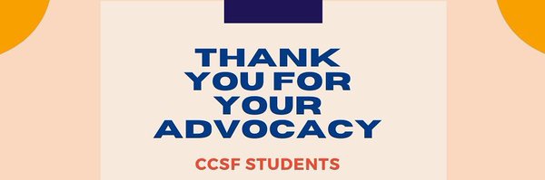 CCSFStudentSays Profile Banner