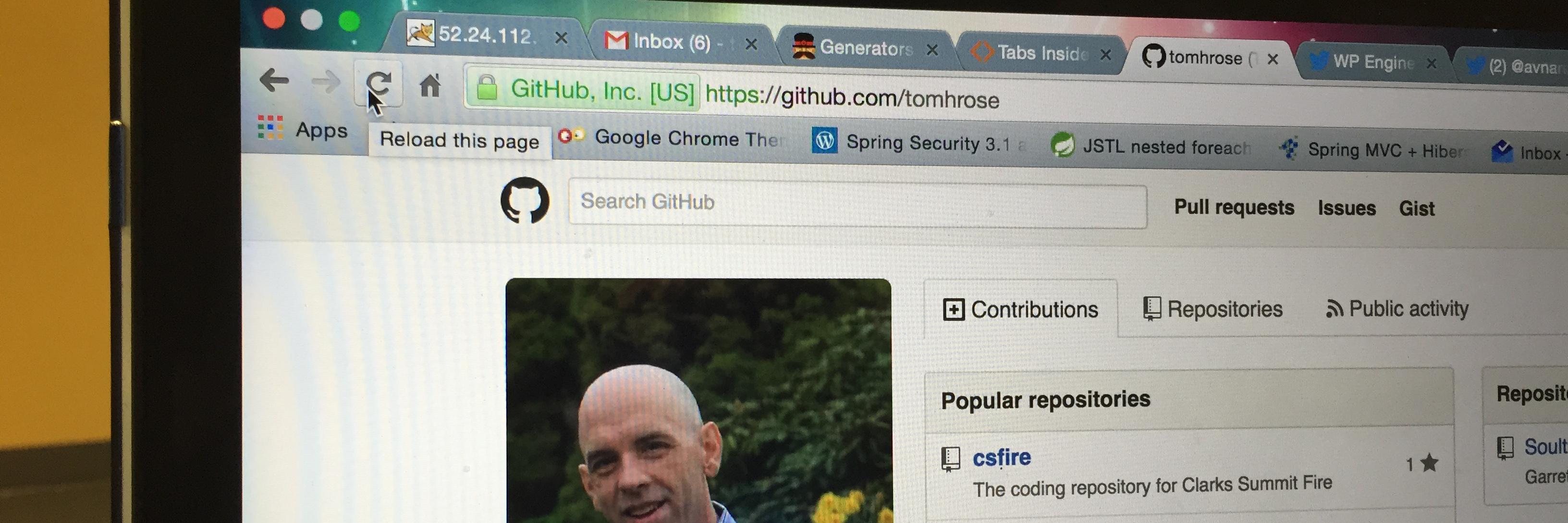 TomHRose's profile banner image