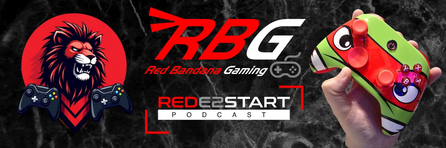 Logan of Red Bandana Gaming banner