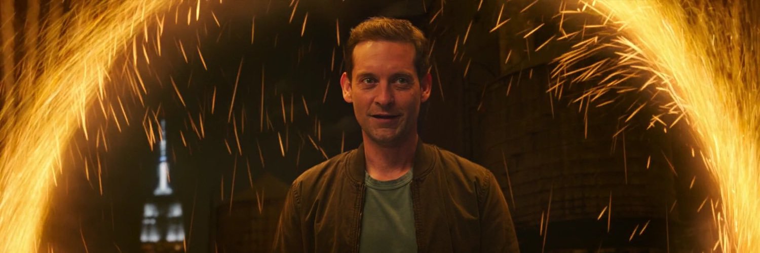 No Context Tobey Maguire's banner