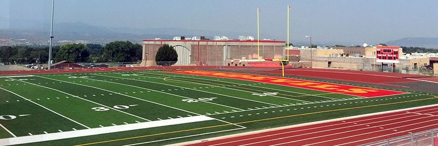 Española Valley High School Athletics banner