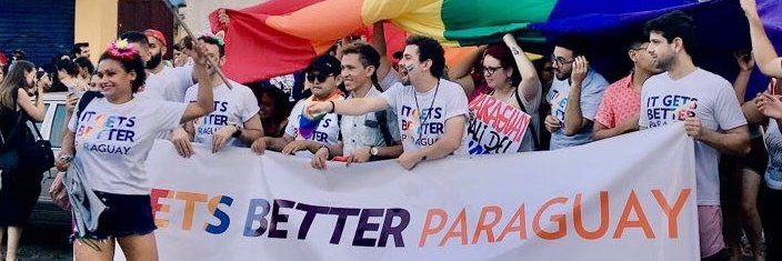 It Gets Better Paraguay banner