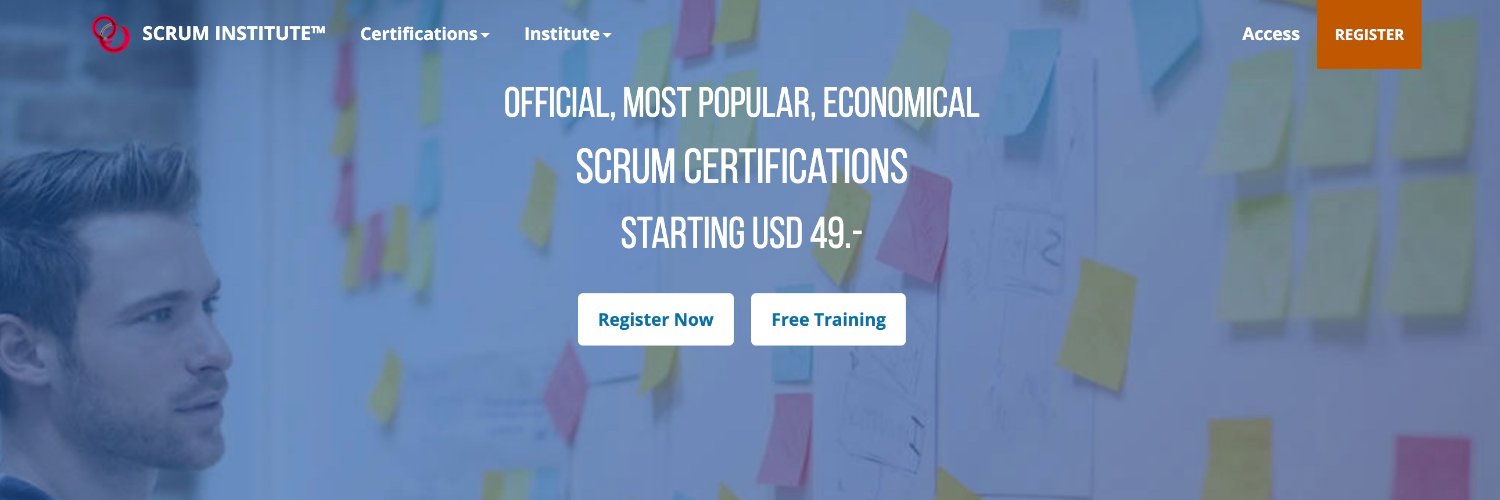 Scrum_Institute's profile banner image