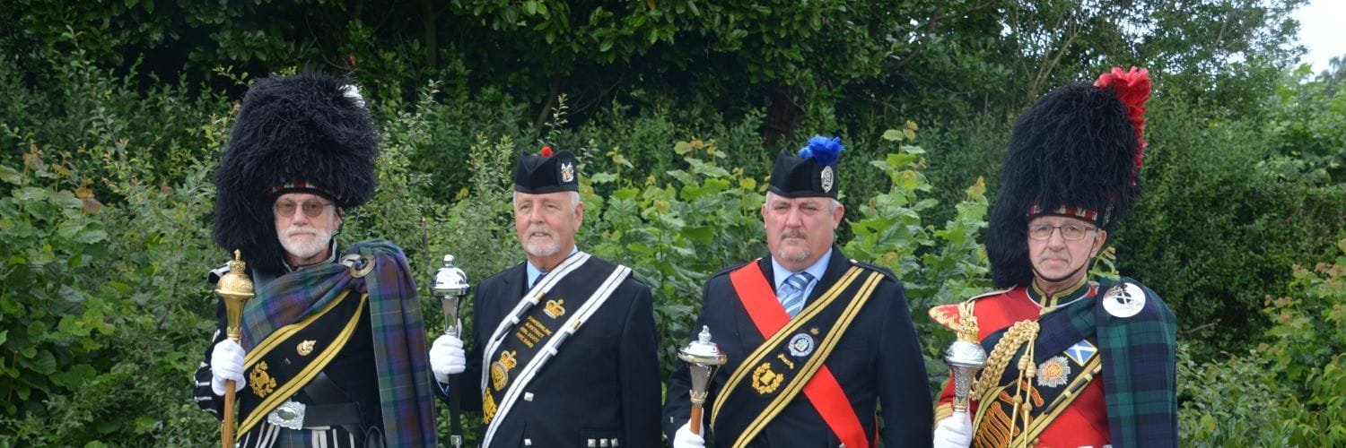 The City of Sheffield Pipe Band banner