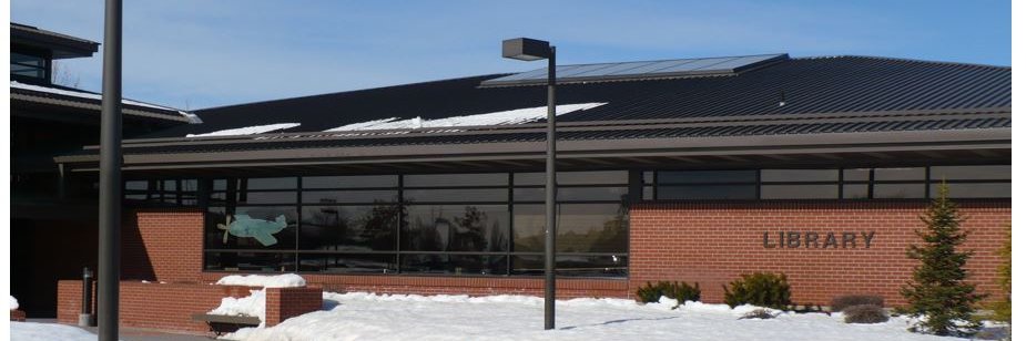 Fairchild AFB Library banner
