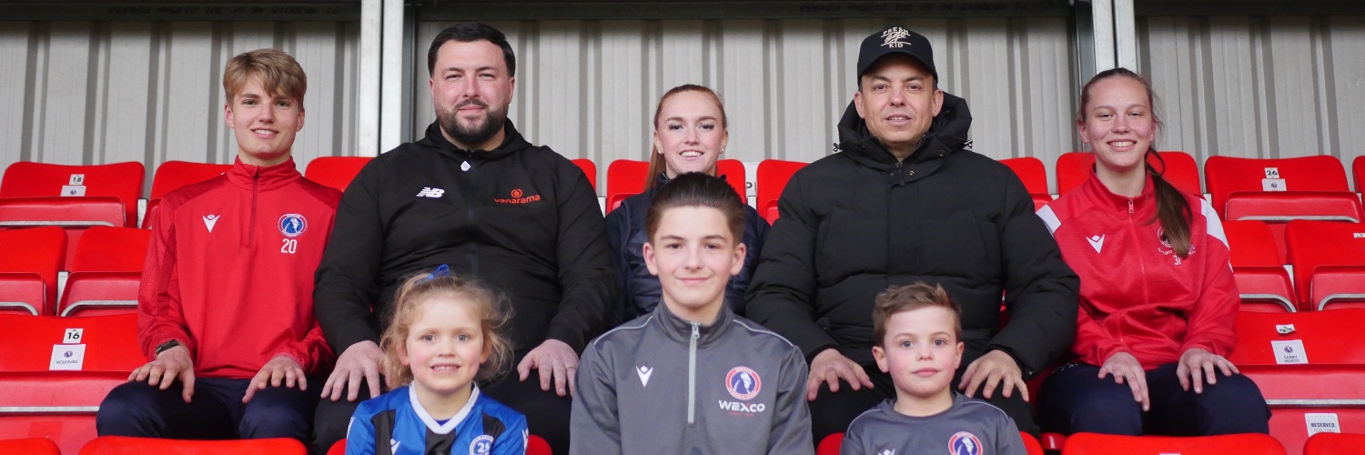 Dorking Wanderers FC Youth Development Section banner