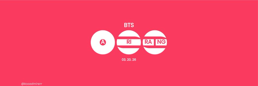BTS Arirang March 20 - SEVEN to 3B ✨🐰 banner