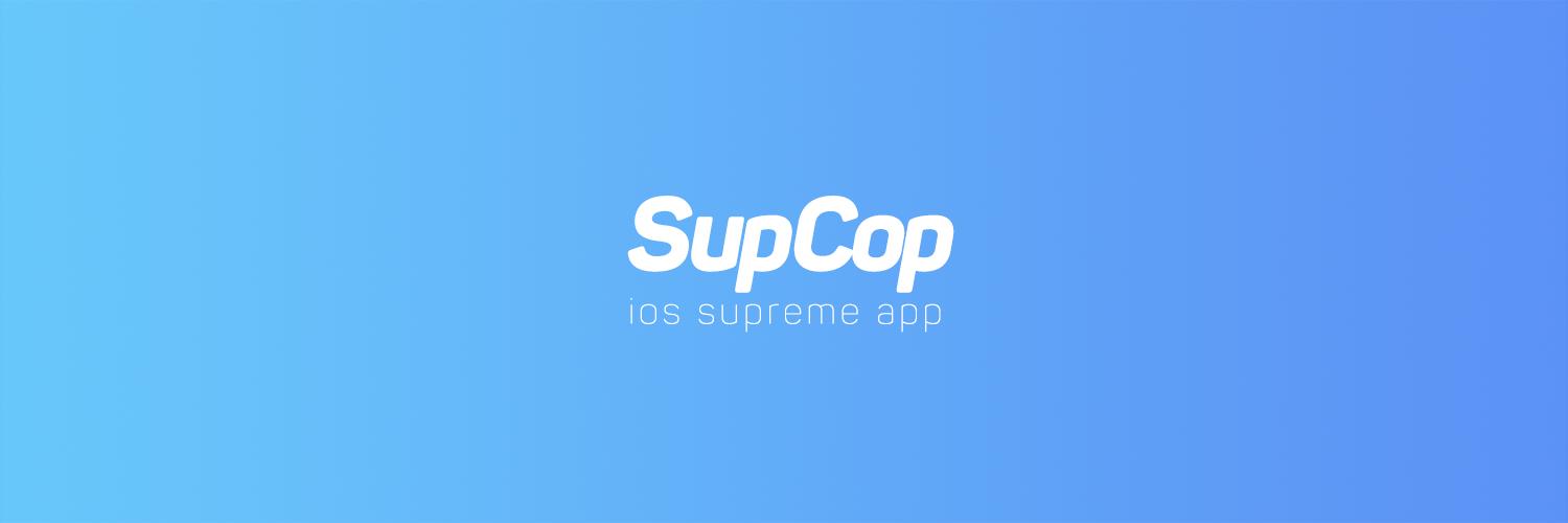 SupCop banner