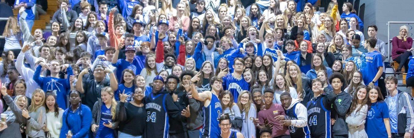 Mandeville Basketball banner