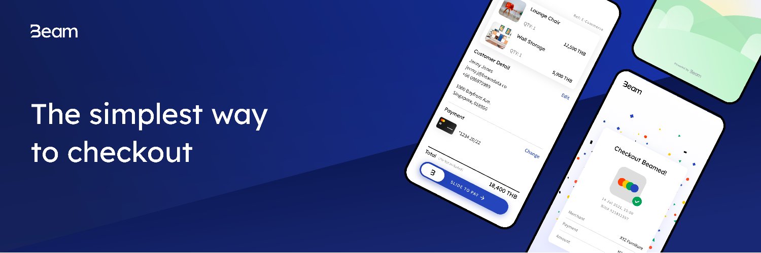 Beam Checkout banner