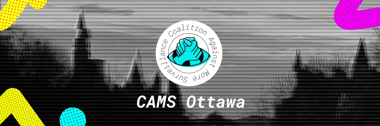 Coalition Against More Surveillance banner