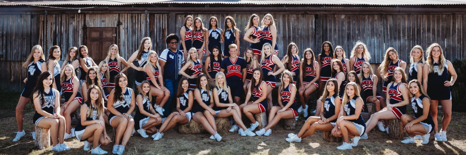Smithson Valley Cheer banner