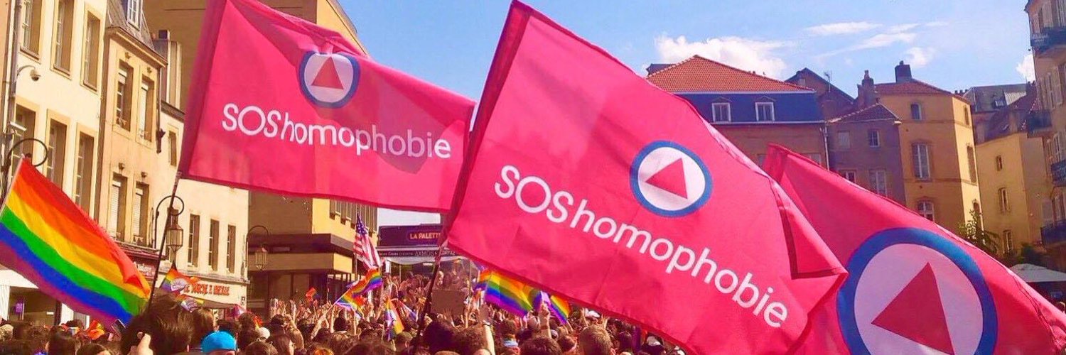 SOS homophobie Profile Banner