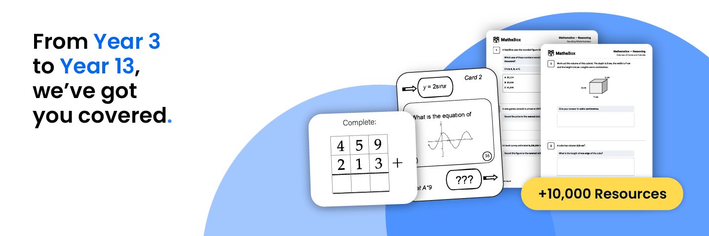 Mathsbox banner