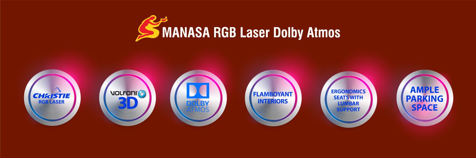 Manasa Theatre banner