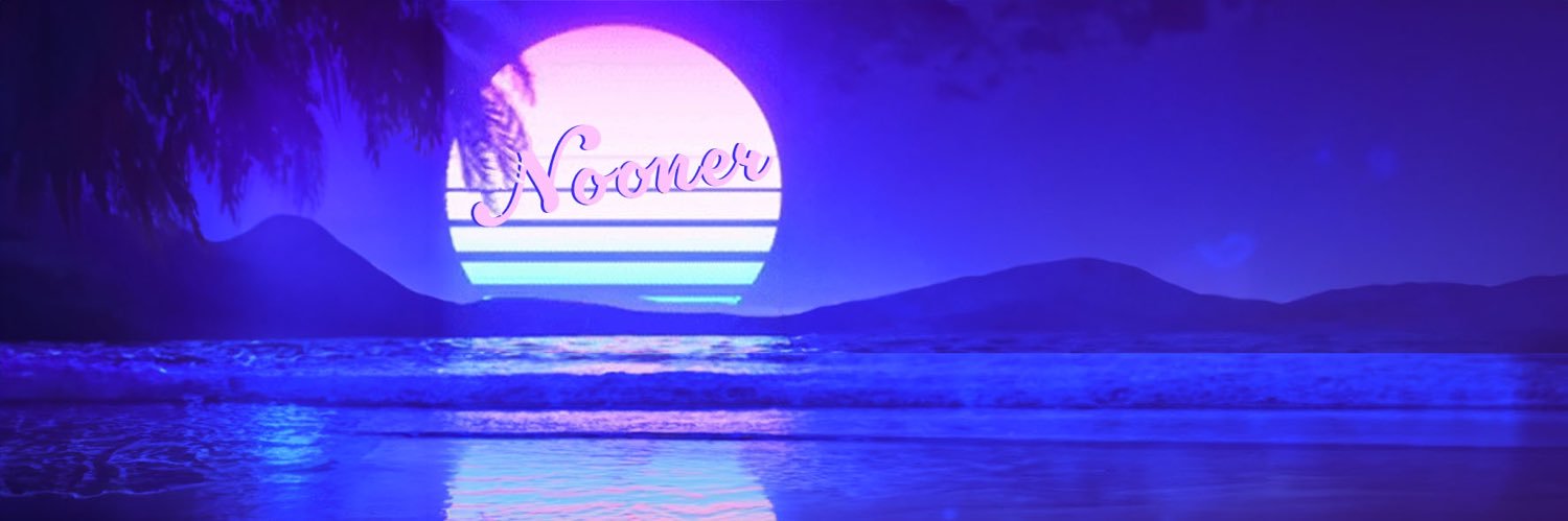 Nooner ⚫️🟡 banner