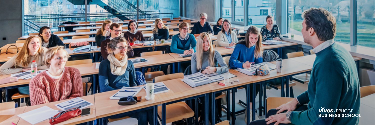 VIVES/Brugge Business School banner