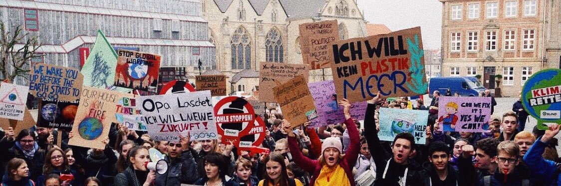 FridaysForFuture Paderborn banner