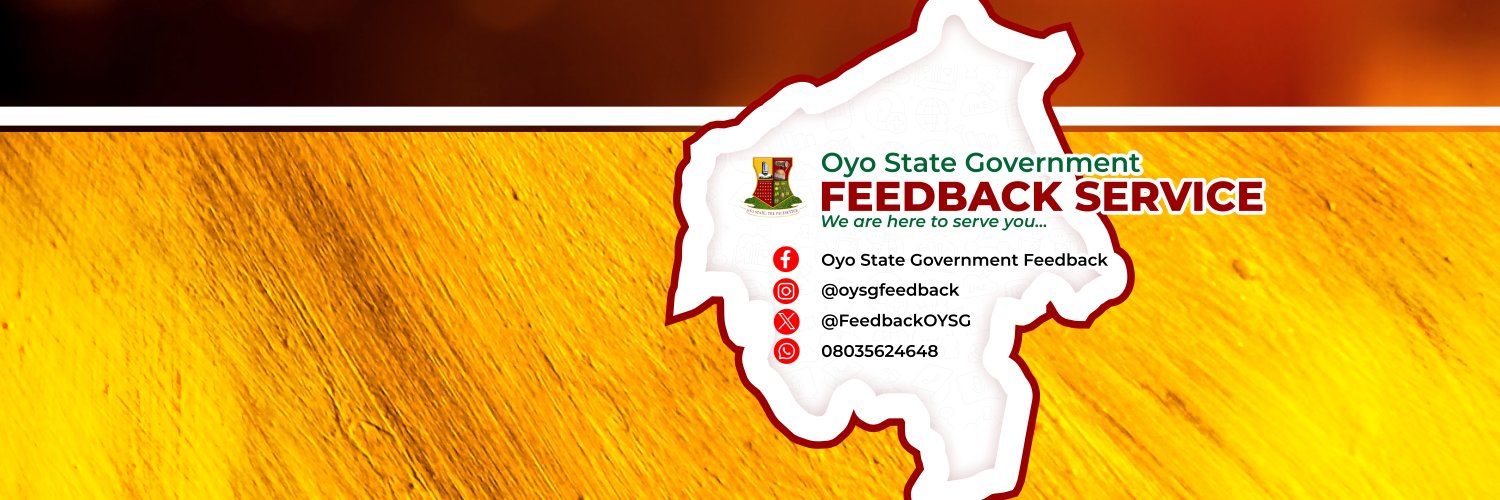 Oyo State Government Feedback's banner