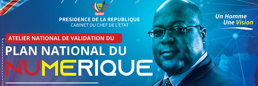 Plan National du Numérique RDC banner