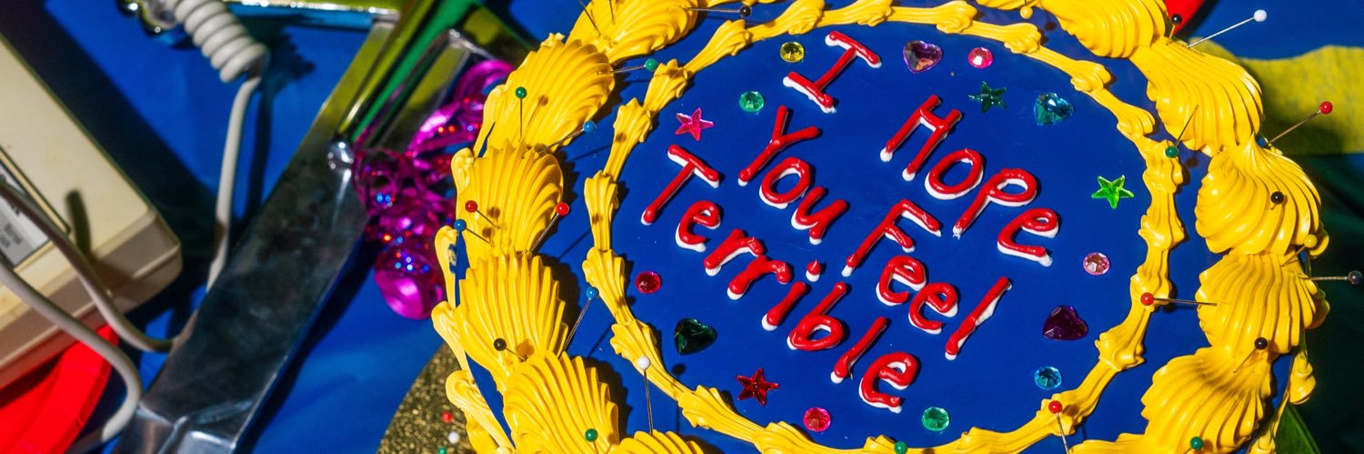 I LOVE GETTING DUMPED! banner