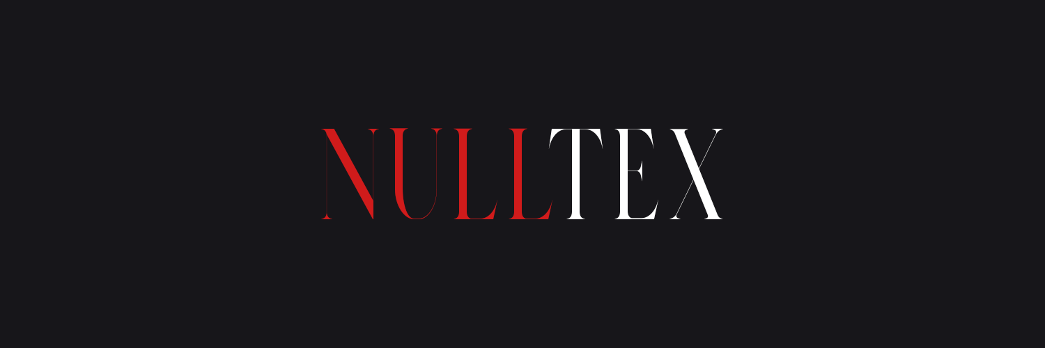 null banner