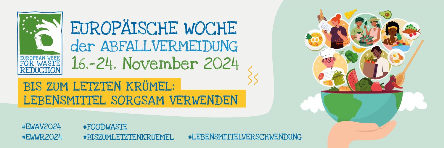 Europäische Woche der Abfallvermeidung & LCUE banner