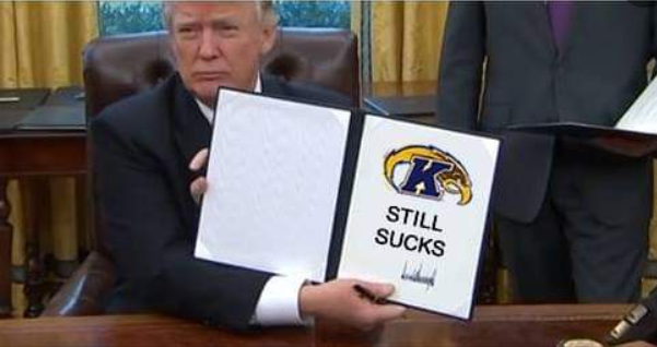 K.'s banner